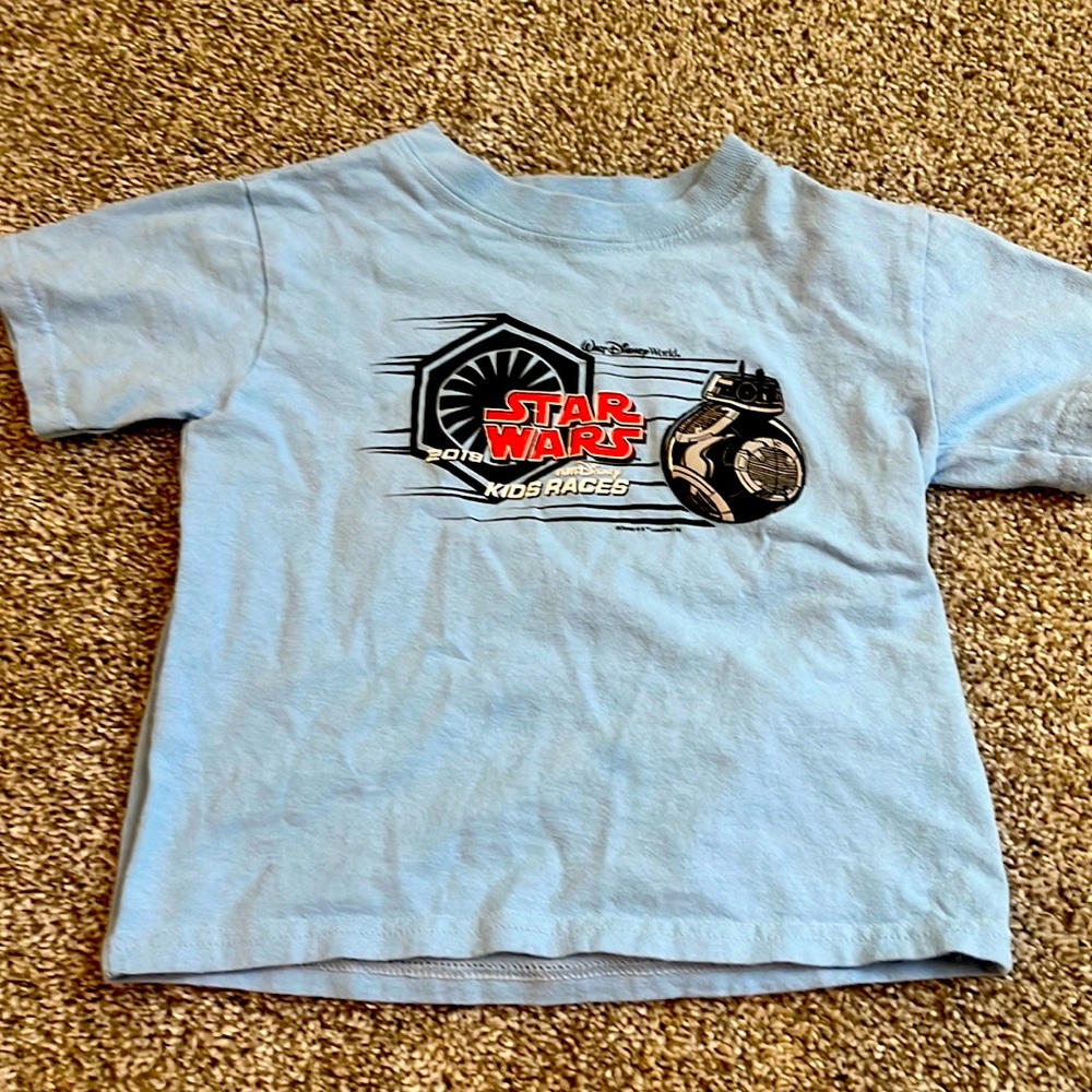 RUNDISNEY Star Wars kids race shirt 2018